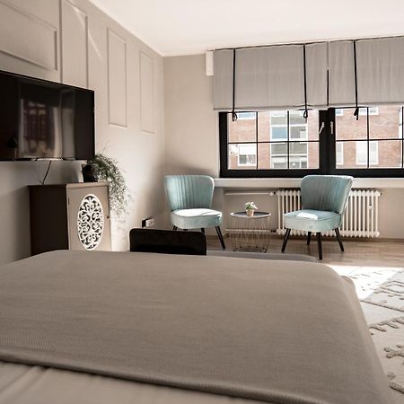 Buer City Apartment Mit Balkon Gelsenkirchen Bagian luar foto