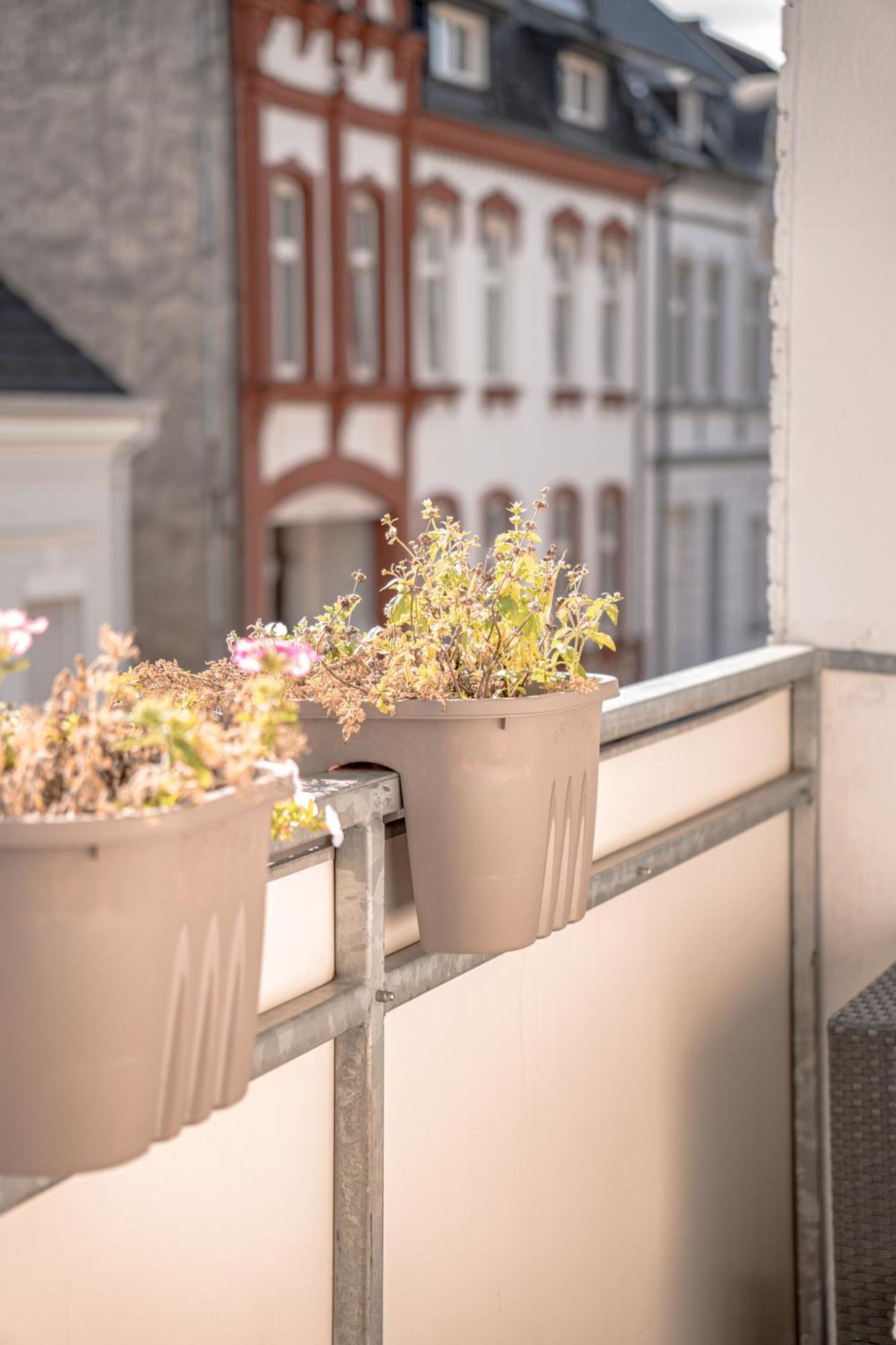 Buer City Apartment Mit Balkon Gelsenkirchen Bagian luar foto