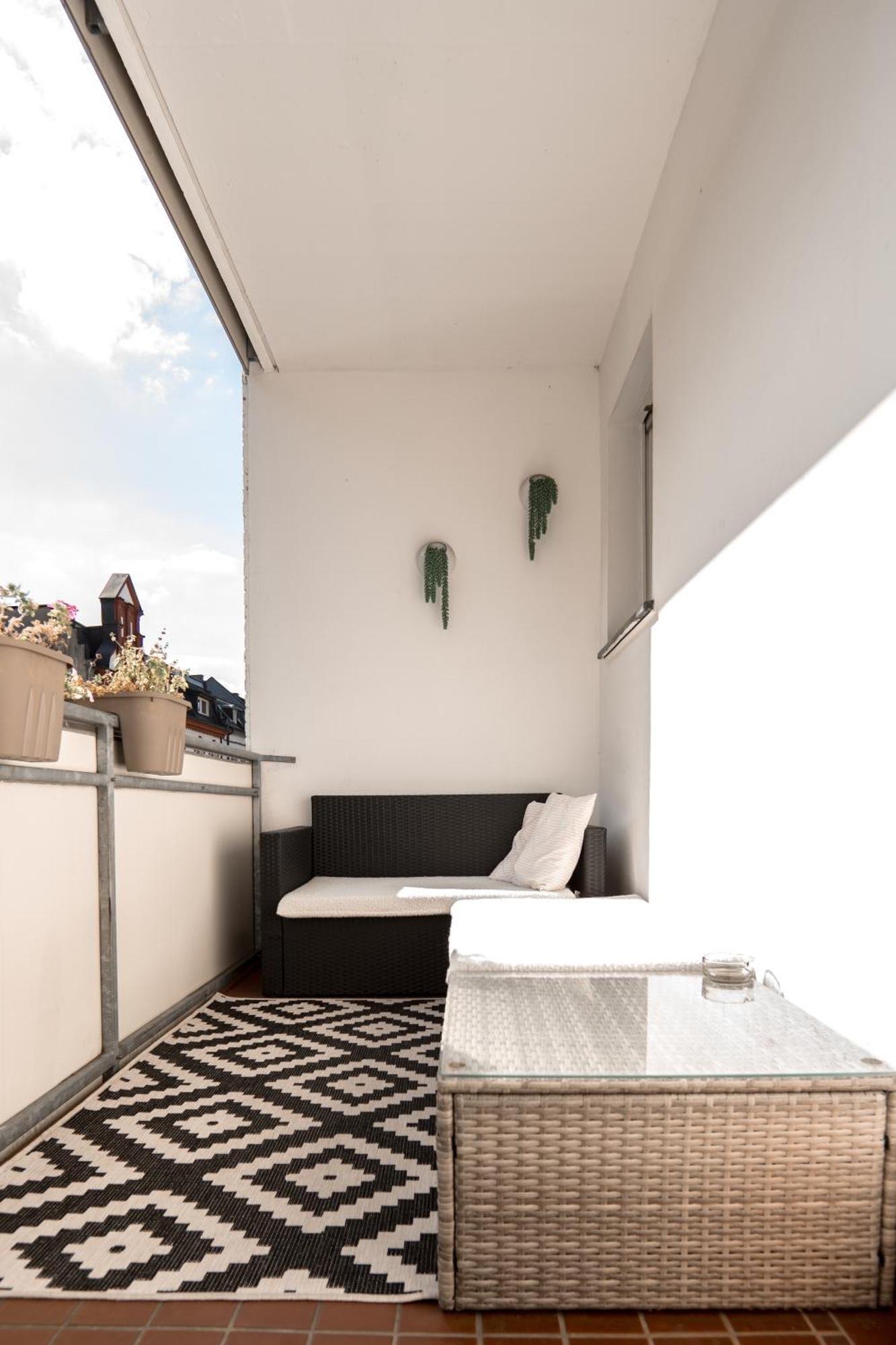 Buer City Apartment Mit Balkon Gelsenkirchen Bagian luar foto