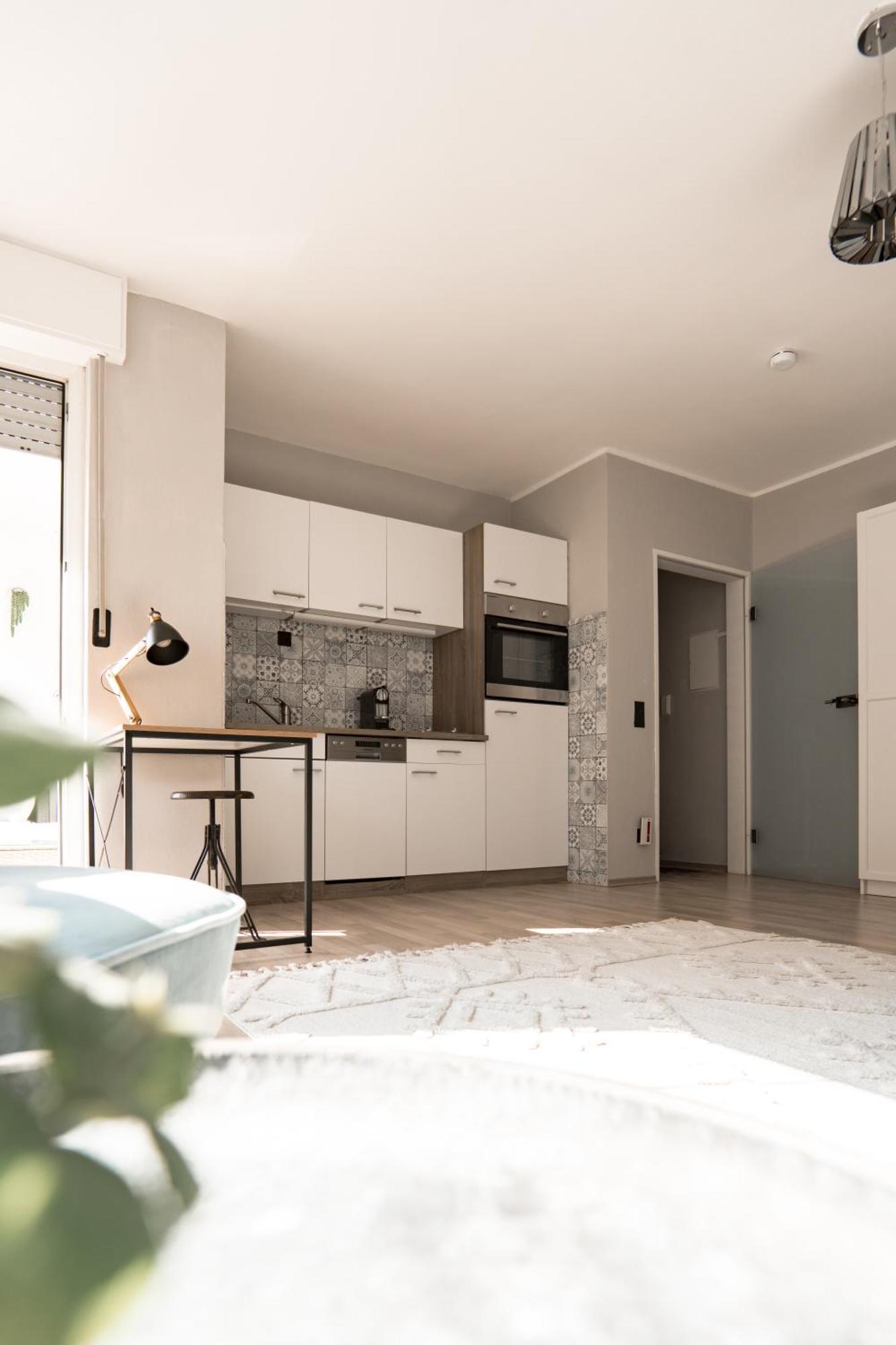 Buer City Apartment Mit Balkon Gelsenkirchen Bagian luar foto